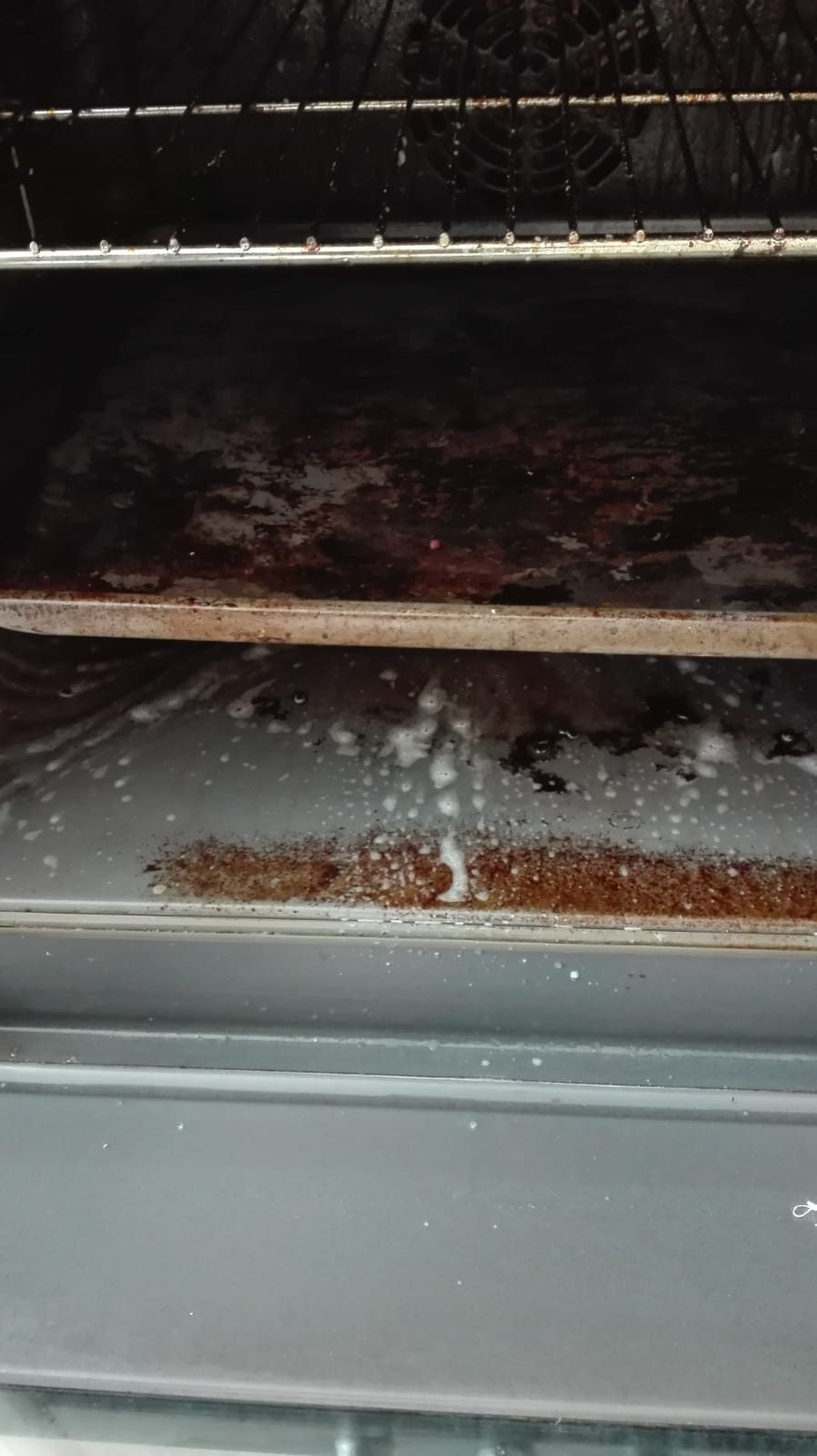 Horno antes